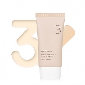 Numbuzin No.3 Porcelain Base-Skip Tone Up Beige 50ml